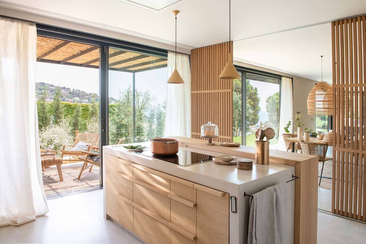 Cocinas abiertas, pros y contras 